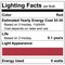 Luxrite A19 LED Red Light Bulb 8W 60W Equivalent E26 Base Porch Christmas Party Holiday Lighting LR21495-1PK - alternate 5